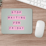 Mouse Pad Personalizat cu design "Friday"