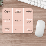 Mouse Pad Personalizat cu design "Motivațional"