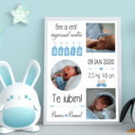 Tablou Personalizat - Baby Boy Model 1