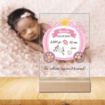 Plachetă Acrilică Personalizată - Baby Girl Promisiune