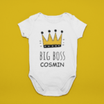 Body Personalizat cu nume - Big Boss