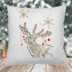 Pernă Personalizată - Christmas Deer