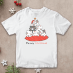 Tricou Personalizat - Meowy Christmas