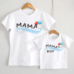 Set Tricouri Mamă-Fiu Personalizate - Mama's Boy