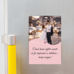 Magnet Personalizat cu poză și mesaj Magic - 10x15cm