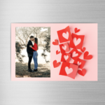 Magnet Personalizat cu o poză - Lovers 10x15cm