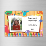 Magnet Personalizat cu o poză și text - Prima zi de Grădiniță 10x15cm