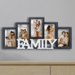 Ramă Foto FAMILY Personalizată cu 5 poze
