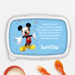 Lunch Box Personalizat cu nume și mesaj – Mickey