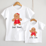 Set Tricouri Mamă-Fiu Personalizate – Cookie
