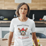 Tricou Personalizat Primul Crăciun ca Bunică