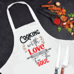 Șorț Personalizat - Cooking with Love